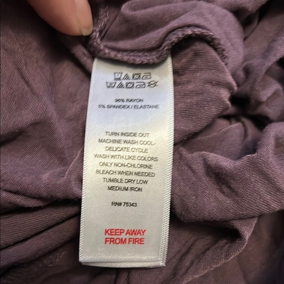 Cynthia Rowley Purple Sleepwear Pants - Picture 5 of 5